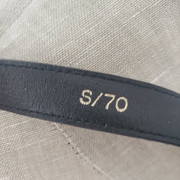 RARE Paloma Picasso XXX Gold Hardware Leather Vintage Belt 80s S fits: 26\